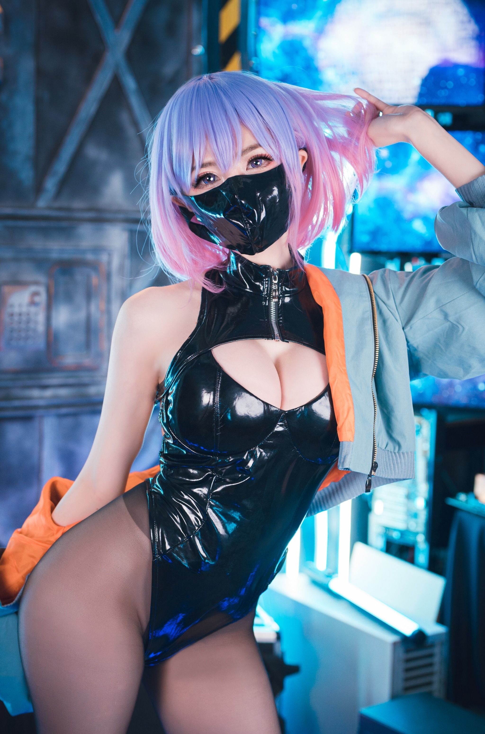 图片[1]-Sally Dorasnow – NO.023 Lucy Cyberpunk[30P]-XikXak